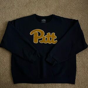 Classic Retro PITT Crewneck Sweatshirt Large